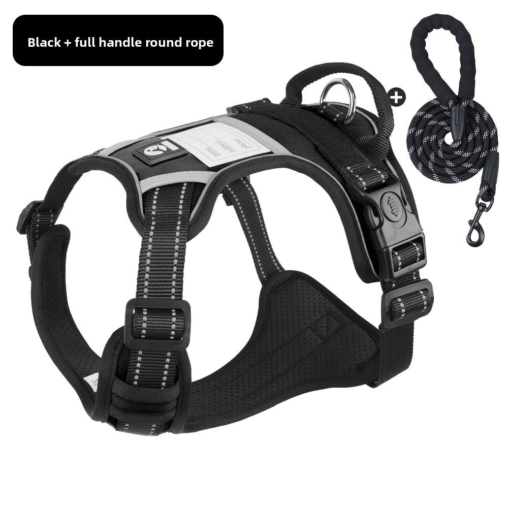 Reflective Dog Harness Anti-Explosion Pet Harness Vest