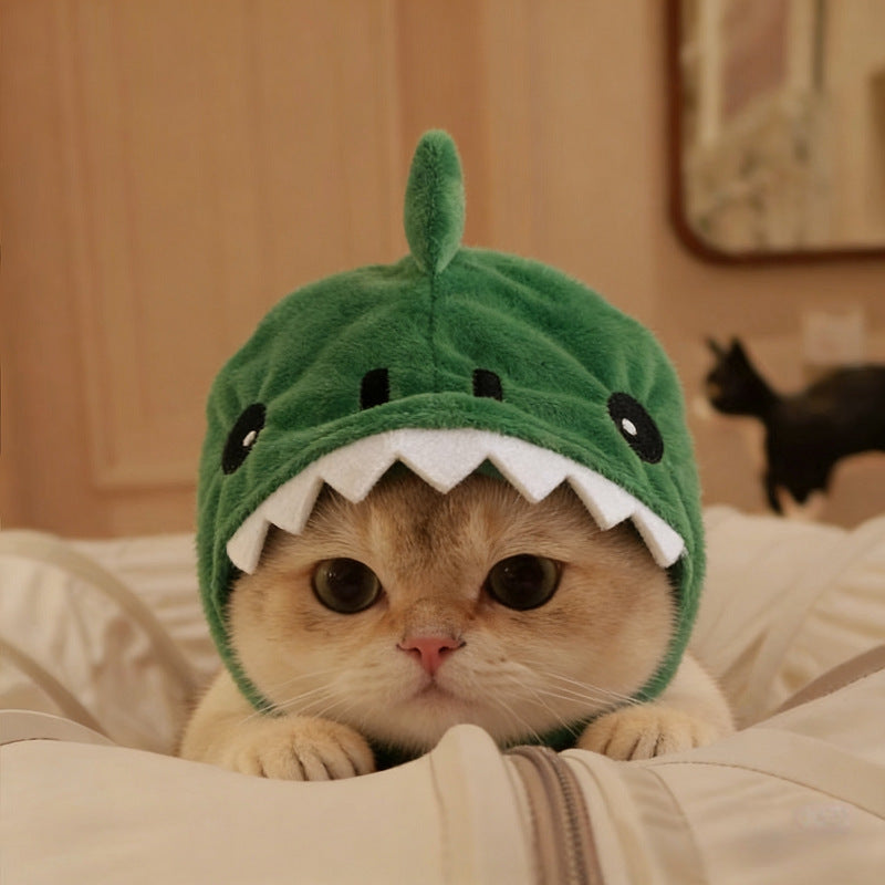 Dinosaur Pet Costume Headgear