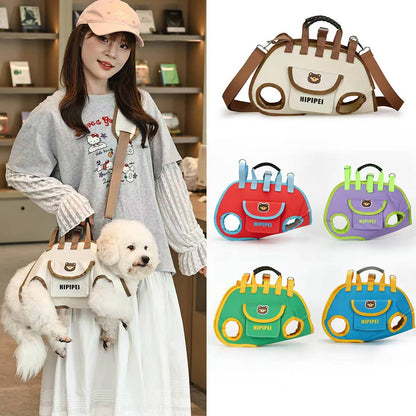 Foldable Breathable Pet Carrier Backpack