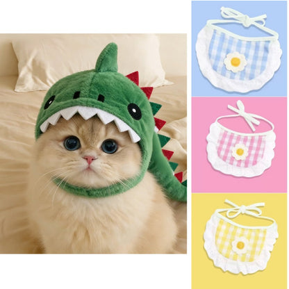Dinosaur Pet Costume Headgear