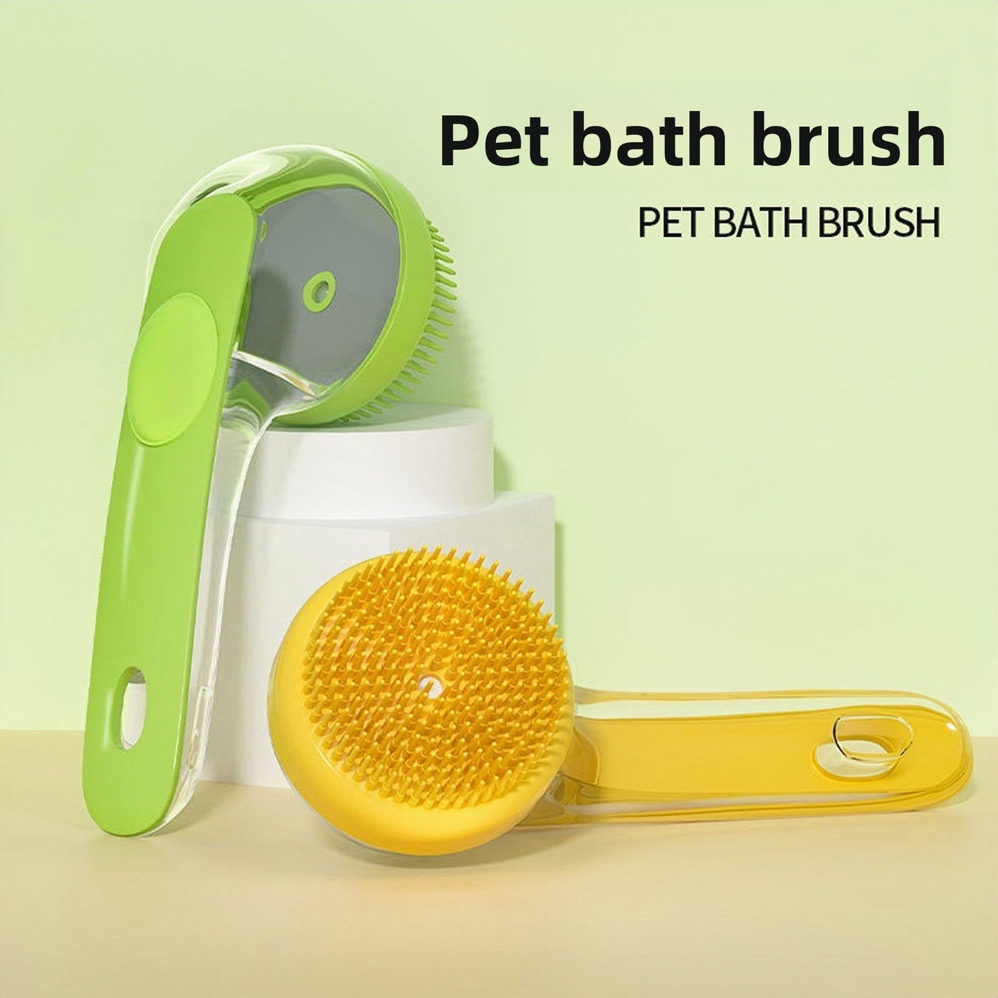 Silicone Pet Bath and Massage Brush