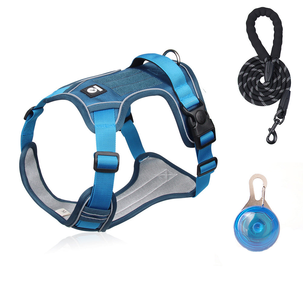Reflective Dog Harness Anti-Explosion Pet Harness Vest