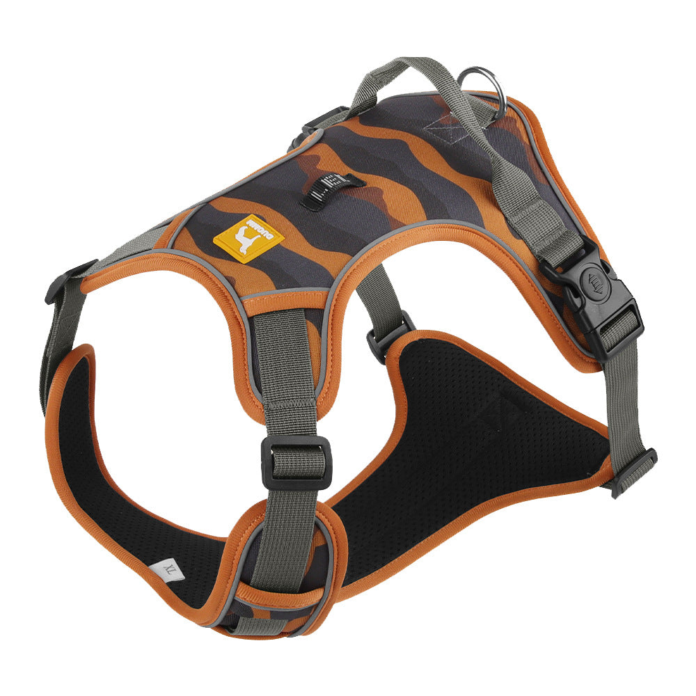 Reflective Dog Harness Anti-Explosion Pet Harness Vest
