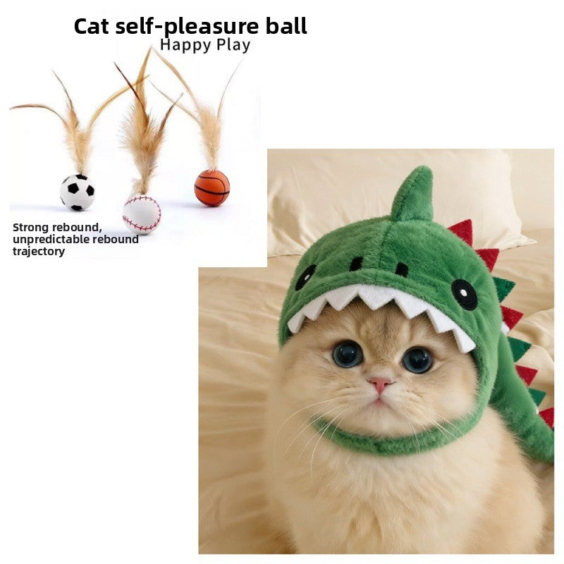 Dinosaur Pet Costume Headgear