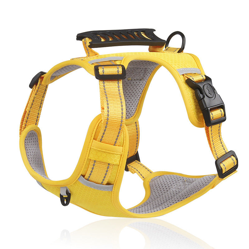 Reflective Adjustable Dog Harness with Leash