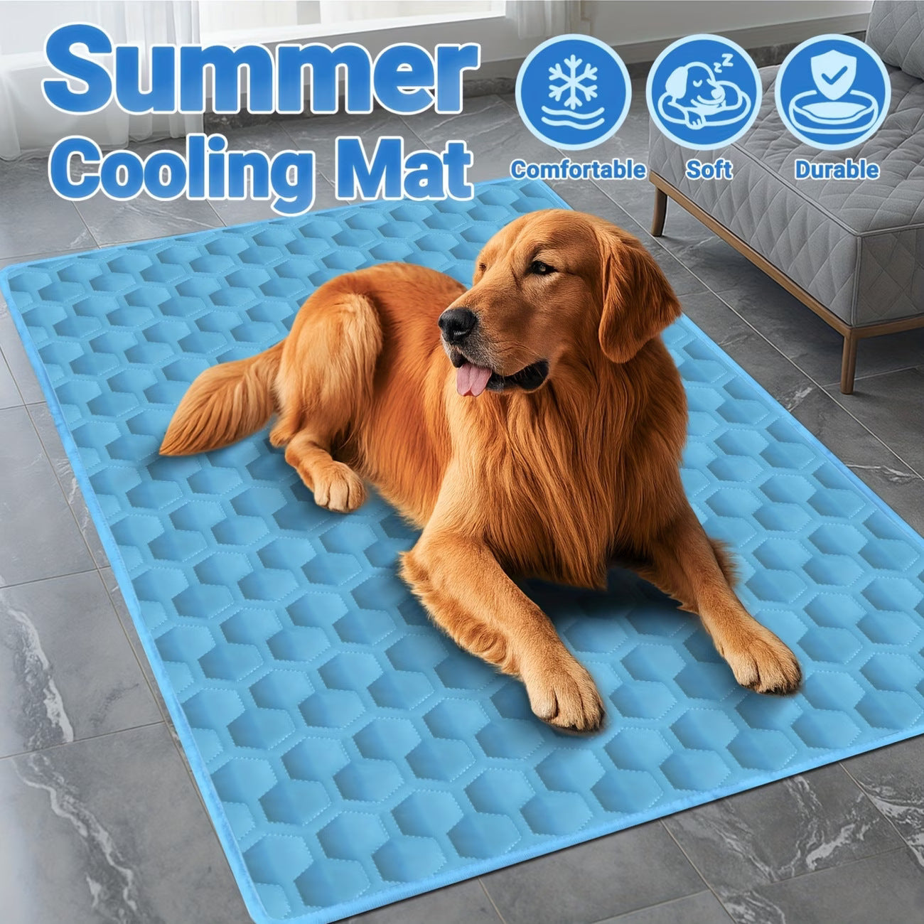 Pet Cooling Mat Summer Comfort Pad