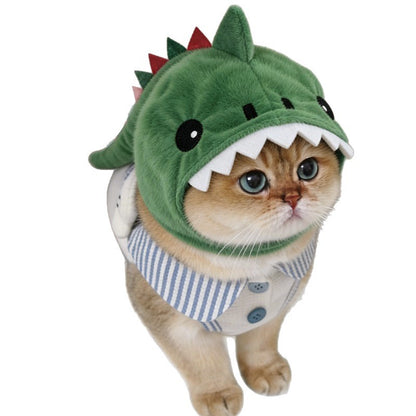 Dinosaur Pet Costume Headgear