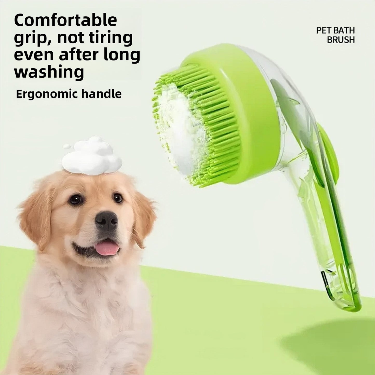 Silicone Pet Bath and Massage Brush