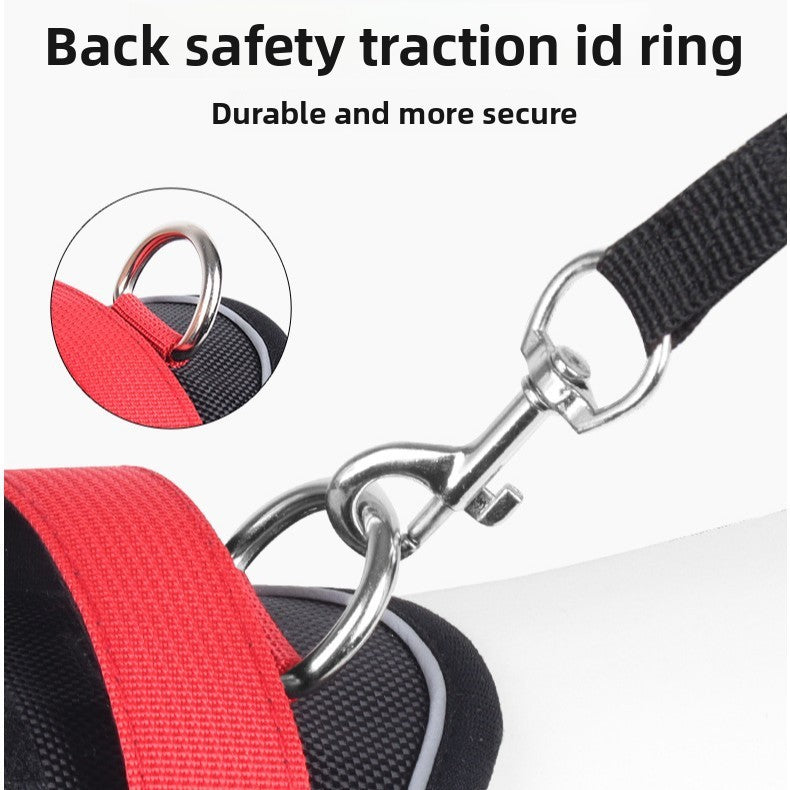 Reflective Dog Harness Anti-Explosion Pet Harness Vest